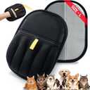 Pet Hair Removal Glove for Dogs & Cats;Upgraded Thickened with Static Technology Reusable for Carpets Clothes Sofas Bedding & More