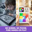 MinoLogic Super Slide Puzzle Game, 1000+ Challenges & 3 Modes Electronic Sliding Tile Puzzle & Klotski Puzzle, Brain Teaser Sliding Block Puzzle for Kids & Adults, Travel Family Logic Games