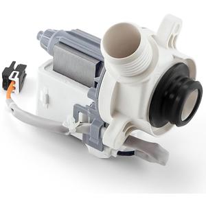 WH23X28418 290d1201g003 290d1201g001 Washer Drain Pump & Motor Assembly Replacement Compatible with G-E Hot-point Washers, Replace WH23X24178 WH23X27574 B40-3A01 B30-3A02 By Fetechmate