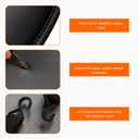 Car Seat Bottom Cover, Scratch Resistant Leather Auto Front Seat Protector with Storage Pocket, Anti-Slip Seats Cushion Covers for Sedans SUVs Trucks, Car Accessories