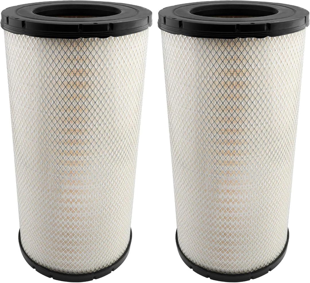 RS3534 Baldwin Engine Air Filter 25.2''x12.8'' Compatible with Peterbilt 378 379 388 Kenworth W900 Western Star 4900 EX FA SA Replaces AF25248 LAF3302 46863 6863 6863 TR5182 Pack