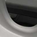 Potty Training Seat, SKYROKU Upgrade Toddler Toilet Seat for Kids Boys Girls, 2 in 1 Potty Training Toilet, Splash Guard Anti-Slip Pad Step Stool,New Sector-Shape Stabilized Base (Grey)