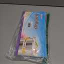 Teivio 6 Gallon 80 Counts Medium Garbage Bags Trash Bags, Bathroom Trash Can Bin Liners, Plastic Bags for home office kitchen,Garden Outdoors waste,Clear