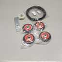 MEDB835DW4 MGDB835DW4 MEDB855DC4 MEDB835DC4 GEW9250PW1 GEW9250PW0 GGW9250PW3 GGW9200LW1 4392067 Dryer Repair Kit Replacement for Whirlpool Maytag dryer parts(4xWPW10314173 dryer drum)