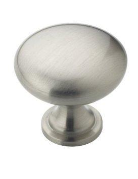 Allison Satin Nickel Cabinet Knob, Pack of 10
