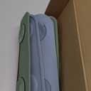 KeaBabies 2pk Silicone Placemats for Toddlers, Kids - 12x9 Non Slip Suction Baby Silicone Placemat for Restaurants, Dining Table,Travel, Easy to Clean, Food Grade/BPA-Free,Small Baby Table Mat(Slate)