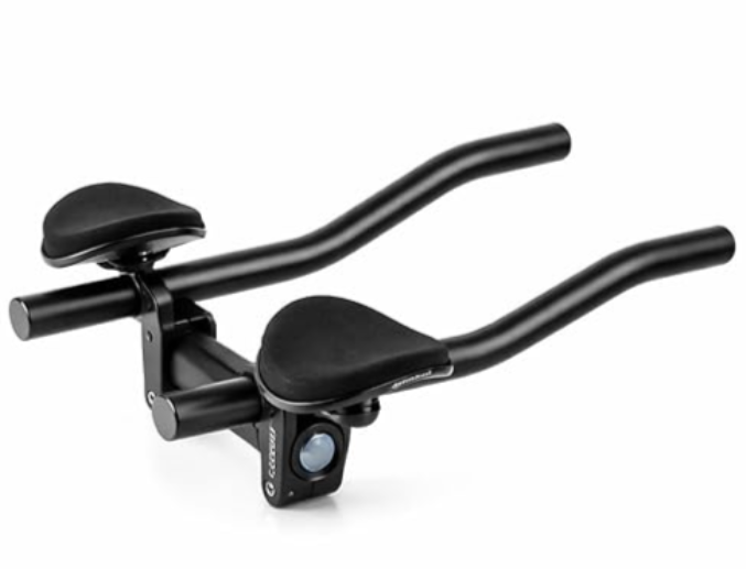 SPYMINNPOO T Handlebar Aero Bars,Bike Handlebars Triathlon Cycling Rest Handlebar Aerobars for Road