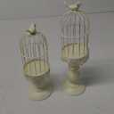 Pack of 2-Piece Birdcage Candle Holder, Vintage Candle Stick Holders, Wedding Candle Centerpieces for Tables, Iron Candlestick Holder Home Decor