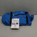 17x10x9 United Airline Personal Item Under Seat Duffel Bag With Free Pillow And USB Port (Royal Blue)
