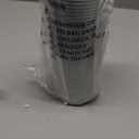 Contemporary Ribbed Design Resin Toilet Holder and Brush Set for Bathroom, Stylish and Durable Cleaning Tool with Modern Design, Compact for Efficient Cleaning