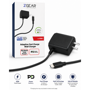 ZGEAR Adaptive Fast Charge Wall Charger