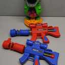 BAODLON Dinosaur Shooting Toys for Boys 4 5 6 7 8 Years Old, Movable Electronic Scoring Target Game with 2 Toy Gun, Spray & Light & Sound, 24 Foam Balls, Christmas Birthday Gift for Kids 35, 57