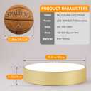 5CCT Modern Gold Close to Ceiling Light Fixtures,15.8 Inch Large Ceiling Lighting,Dimmable LED Ceiling Lamp for Bedroom, Living Room, Laundry Room