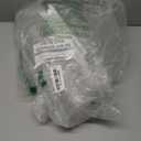 50-Pack Clear Plastic Cups with Lids and Wrapped Straws BPA Free (16 oz)  Disposable Drink Cups for Parties, Events, and Cold Beverages