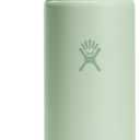 Hydro Flask Water Bottle - Insulated Stainless Steel - Wide Mouth Flex Lid, Non Spill, Leakproof and Refillable in 20 Oz Aloe Green