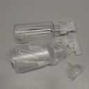 Plastic Spray Bottles, 2-Pack, 16.9 Oz, Mist & Stream, Heavy Duty Spraying, Empty Water Spray Bottle for Cleaning Solutions, Essential Oils, Hair, Plants, BBQ, Cat Dog Behavior Correction (Clear)