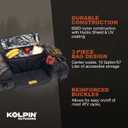 Kolpin Matrix Seat Bag - Black - 91155, 32" x 22" x 11"