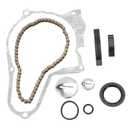Starter Chain kit Include Oil Seal Engine stator Side Cover Paper Gasket fit for China 4-Stroke 50cc 70cc 90cc 110cc 125cc ATV