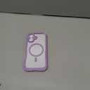 Diaclara Magnetic Designed for iPhone 17 Case 6.3'' [Full Camera Protection] Full Body Bumper with Built in Screen Protector, [Compatible with MagSafe] Military Drop Proof Phone Case, Lavender Purple