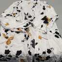 Women's Fashion Geometry Print Cover ups Tunic Kimono Cardigan Shawl, One Size