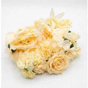 Artificial Flowers Combo Box Set for Outdoor Indoor DIY Wedding Bouquets Centerpieces Arrangements Bridal Shower Party Home Decorations 
