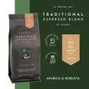 TRADITIONAL ESPRESSO BLEND - Vietnamese Pre-Ground Coffee (17.6 oz / 500g, Traditional Espresso Blend), BB Date 24/02/2026
