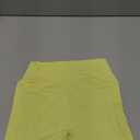 OMKAGI 2 Piece Workout Sets for Women Padded Sports Bra Tank Booty Gym Shorts with Pockets (X-Small, 284-baby Yellow)