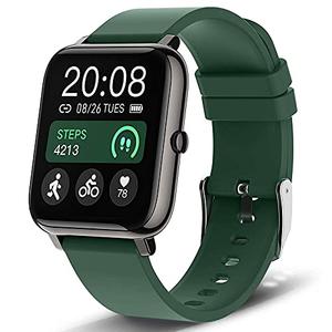 VEYKY Smart Watch, Smartwatch with Blood Oxygen Monitor, Blood Pressure, Fitness Tracker with Heart Rate Monitor, Full Touch Fitness Watch for Android and iOS for Women Men