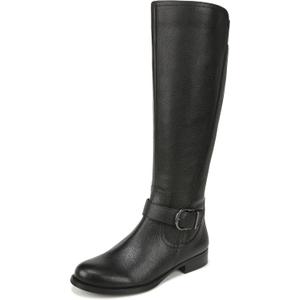Naturalizer Women's Jaya Extra Wide Calf Size 7W (Black)