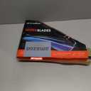 A-Premium Windshield Wiper Blades - Compatible with Chevrolet Blazer & Cadillac XLR & GMC Jimmy, Sonoma& Oldsmobile Bravada - 20" and 20", Hook, w/Wear Indicator & Towel, Left and Right (Pack of 2)