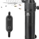 Hygger 4-in-1 Submersible U-V Filter Pump, Internal Green Water Killer with Timer, 210GPH 8W Adjustable Fish Tank Filter, Increase Oxygen for 40-80 Gallon Aquarium Tank