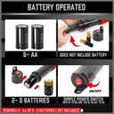 SEDY Electric Hand Pump, Portable Battery Powered Transfer Pump, Multi-Use Siphon Liquid Extractor for Gasoline, Diesel, Fuel, and Water Transfer