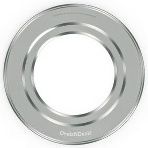 Bamboo Steamer Ring Adapter | Fits 8" to 13" Bamboo Steamer Basket | Stainless Steel Steaming Ring for Dumplings, Dim Sum, Veggies, and Cooking Essentials