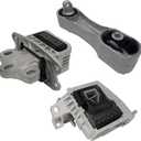 Engine Transmission Support Gasket For BMW 2015-2023 X1 X2 1 2 Series For MINI 2014-2023 One Countryman Cooper ALL4 F55 F56 Replacement # 22116885778,22116885934,22316853449 (3 piece set)