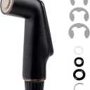 Hygie Rinse Kitchen Sink Side Sprayer Head Replacement Universal Sink Sprayer Attachment Compatible with Delta, Moen, Kohler OEM Brand, Kitchen Sink Faucet Sprayer Head, Oil Rubbed Bronze