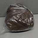 BGment Brown Linen Curtains 84 Inch Length 2 Panels for Living Room Windows, Chocolate Semi Sheer Drapes Textured with Rod Pocket for Farmhouse Bedroom Dining Decor Lightweight, Each 52 Inch Wide