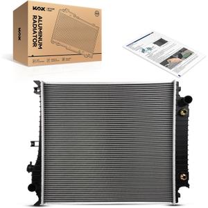 KAX CU2952 Engine Cooling Radiator Replacement, Compatible with 2007-2010 Explorer, Explorer Sport Trac, Mountaineer
