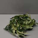 Giegxin 2 Pcs Total 10 ft Artificial Olive Leaf Vine Artificial Garland Hanging Green Vine with Fake Fruits Greenery Olive Leaves Decor for Wedding Backdrop Home Office Garden Wall Door