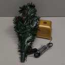 24inch Green Fiber Optic Christmas Tree,Prelit Artificial Tabletop Christmas Tree,Star,Butterfly and Ball Ornaments for Best Holiday Home Decorations,2 Foot