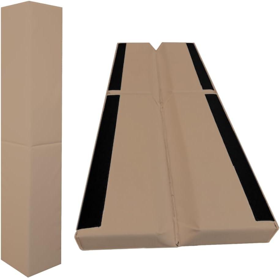 Wall Corner Guards & Edge Protectors, Heavy Duty Wall Corner Protective Safety Padding, All-Weather 2 Sides Corner Pad for Gyms, Basketball Court, Playrooms, Schools, Garages, Black 