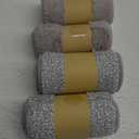 CQT Replacement Flat Floor Mop Reusable Washable Microfiber Pads for Floor Care System 2 Wet and 2 Dry Mop Pads Packed (24")