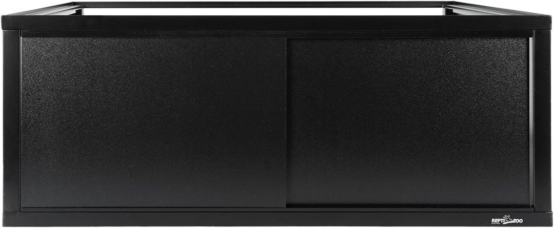 REPTI ZOO Deluxe Terrarium Stacker with Front Sliding Doors, Reptile Tank Stacker Suitable for Stacking 30" W and 12" D Terrariums, 30" W X 12" D X 10.5" H