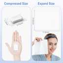 30pcs Thickened Compressed Towels, Disposable Washcloths for Travel, Mini Portable Compressed Towel Tablets for Camping, Fitness, Sports, Beauty, Home, Facial & Hand Cleaning