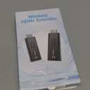 2026 Upgraded Wireless HDMI Transmitter and Receiver 328FT/100M, 4k Decode 1080P Output, Plug & Play Portable 2.4g/5g, Wireless Hdmi Extender Kit to Monitor from Laptop/PC/Projector/TV Box