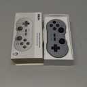 8Bitdo Sn30 Pro Wireless Bluetooth Controller, Hall Effect Joystick Update, Retro Gamepad for Switch/Switch 2, PC, Steam Deck, Android, Raspberry PI, iPhone, iPad, macOS and Apple TV (Gray Edition)