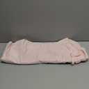 Pink Scalloped Crib Skirt 28"x 52" with 14" Drop Pleated Dust Ruffle with Split Corners for Baby Boys Girls Soft 4-Sided Crib Bed Skirt Nursery Standard Toddler Bedding