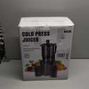 Juicer Machines with 5.8" Large Chute, 2-in-1 Cold Press Juicer for Whole Vegetables Fruits 400W, Masticating juicer Easy to Clean Juice Extractor Machine for Making Nut Mike, Juice, Premium Gray