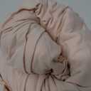 King Size Fitted Sheet Only - 4-Way Stretch Jersey Knit, Snug Fit, Wrinkle Free & Stay in Place, No More Slipping Off for Mattress, Soft & Comfortable - Blush Pink, King (King/Short King/Cal King/Olympic Queen)