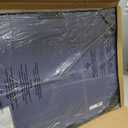 Quartet Bulletin Board, 2 x 3 Feet, Contour, Granite-Colored Surface with Black Plastic Frame (699370), 24" x 36"