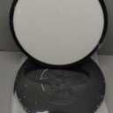 8 Inch LED Round Flat Panel Light, Black, 32W, 3200lm, 3000K/4000K/5000K CCT Selectable, 120°Beam Angle, Dimmable Edge-Lit Flush Mount Ceiling Light Fixture - ETL Listed